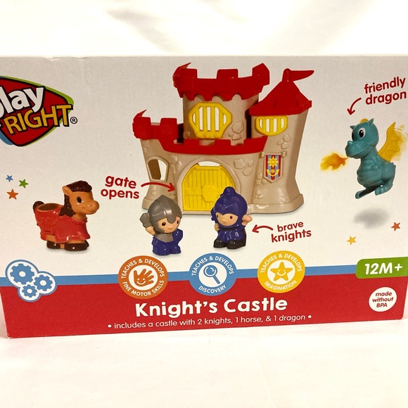 Little Knights Castle Play Set NEW - Picture 5 of 6